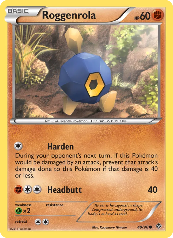 Roggenrola · Emerging Powers 49/98