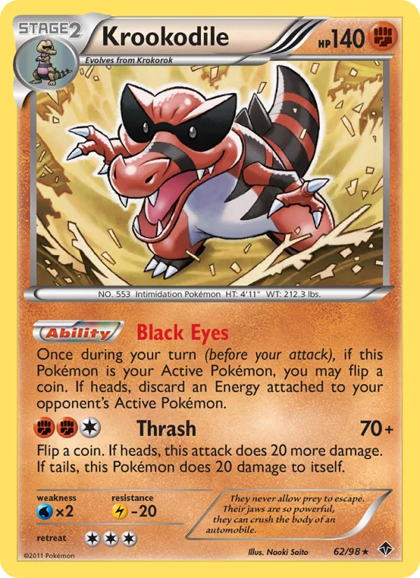 Krookodile · Emerging Powers 62/98