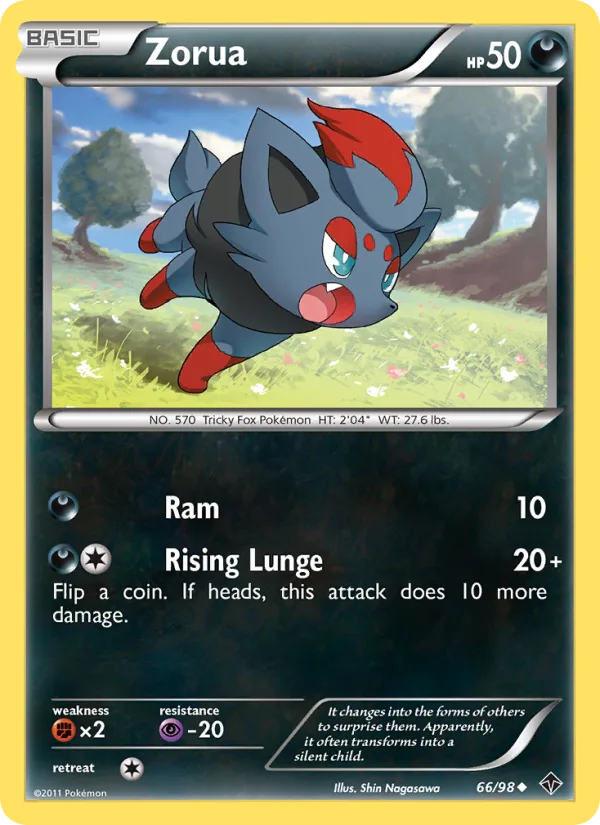 Zorua · Emerging Powers 66/98