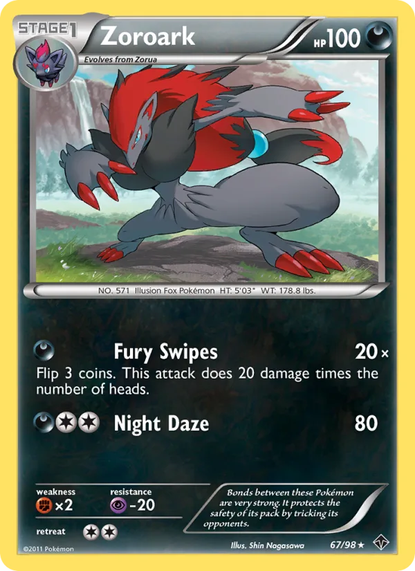 Zoroark · Emerging Powers 67/98