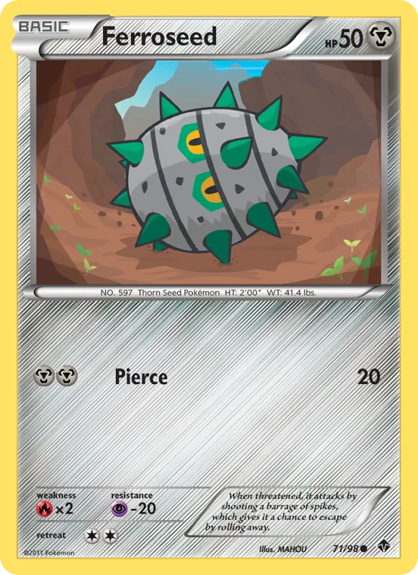 Ferroseed · Emerging Powers 71/98