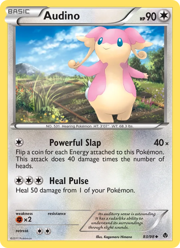 Audino · Emerging Powers 83/98