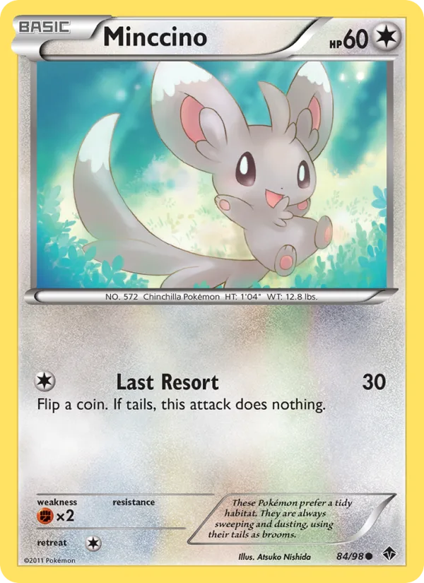 Minccino · Emerging Powers 84/98