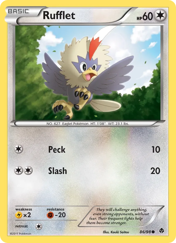 Rufflet · Emerging Powers 86/98