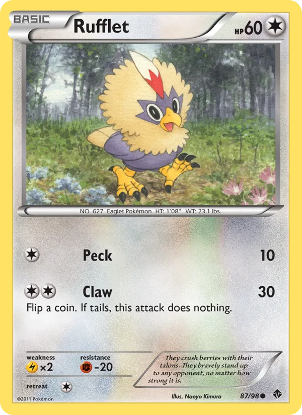 Rufflet · Emerging Powers 87/98