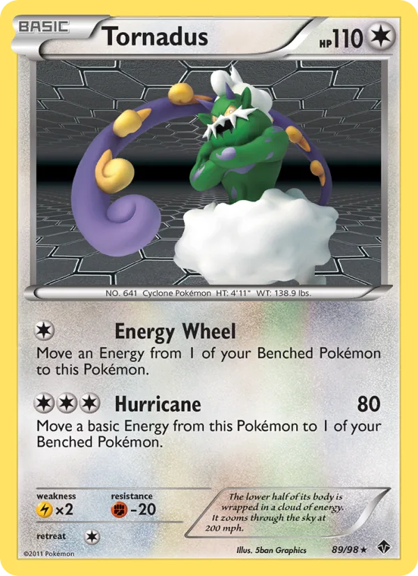 Tornadus · Emerging Powers 89/98