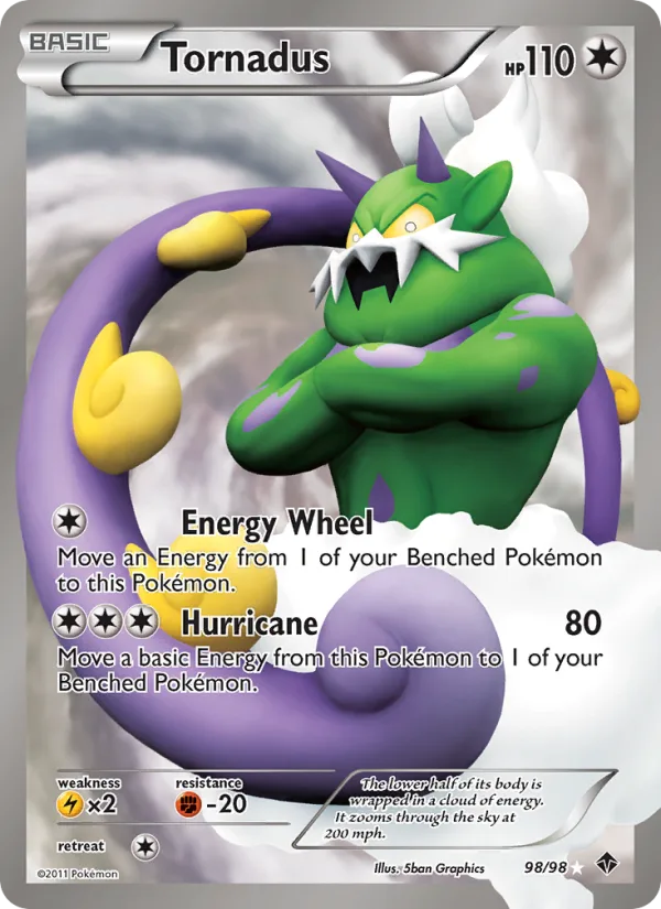 Tornadus · Emerging Powers 98/98