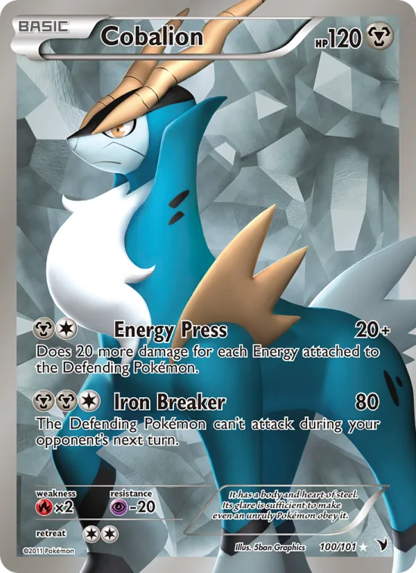 Cobalion · Noble Victories 100/101