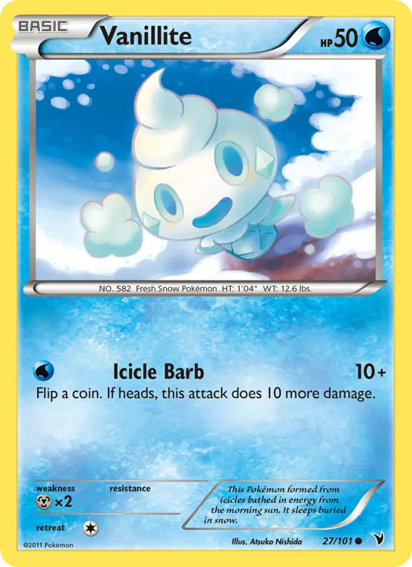 Vanillite · Noble Victories 27/101