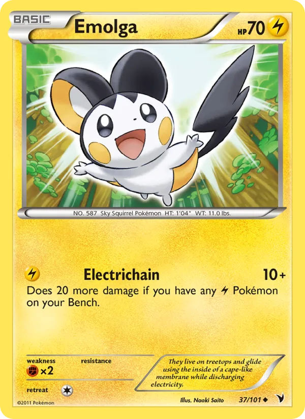 Emolga · Noble Victories 37/101