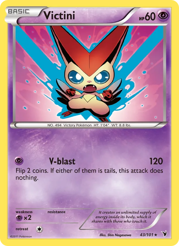 Victini · Noble Victories 43/101