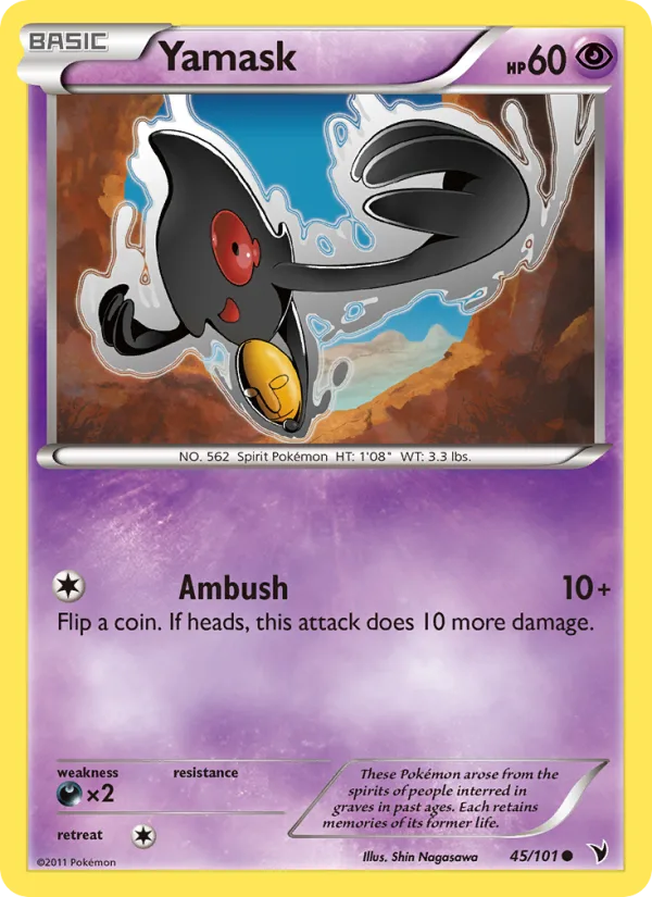 Yamask · Noble Victories 45/101
