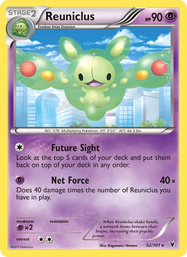 Reuniclus · Noble Victories 52/101