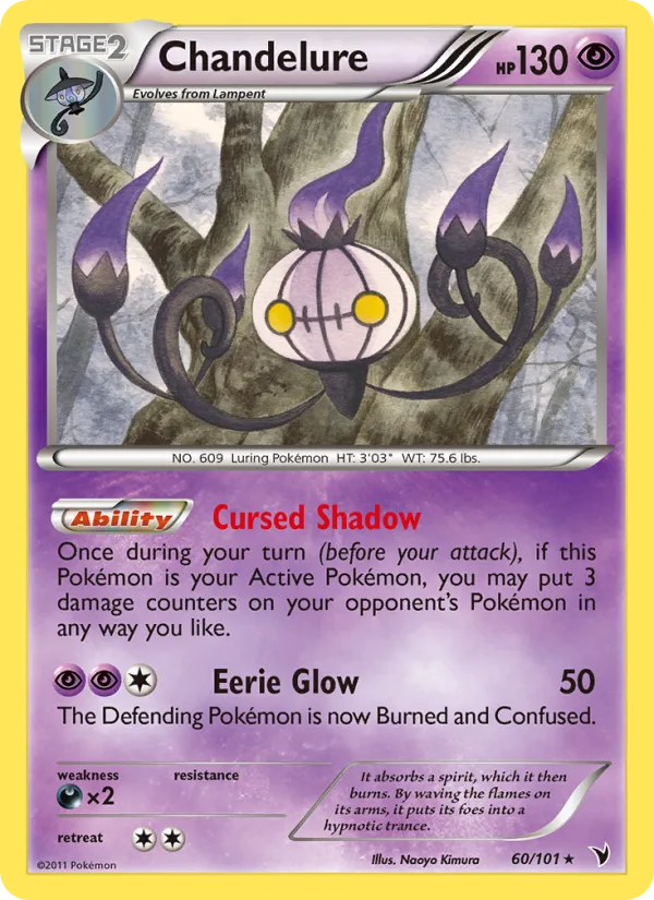 Chandelure · Noble Victories 60/101