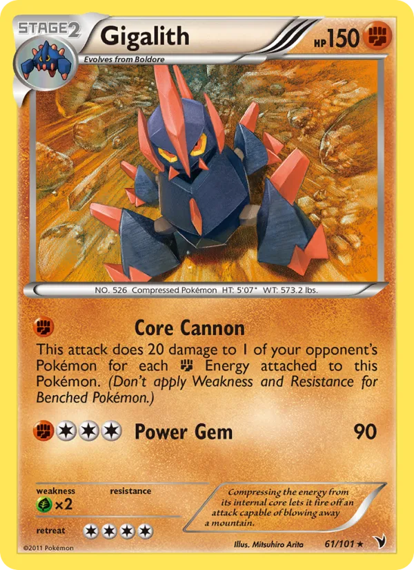 Gigalith · Noble Victories 61/101