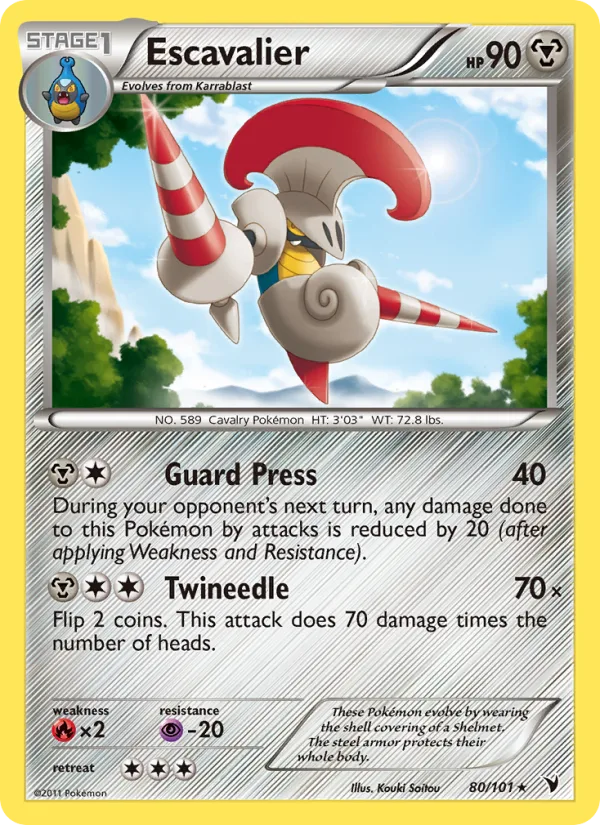 Escavalier · Noble Victories 80/101
