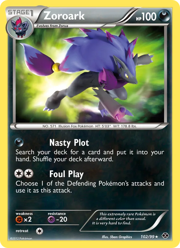 Zoroark · Next Destinies 102/99