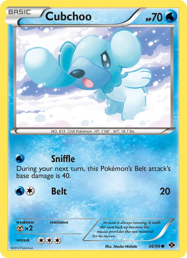 Cubchoo · Next Destinies 36/99