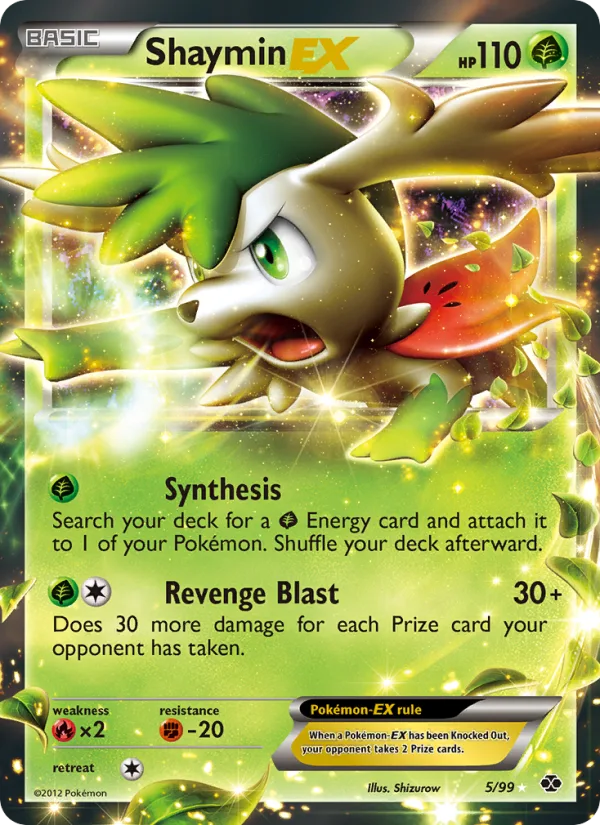 Shaymin-EX · Next Destinies 5/99
