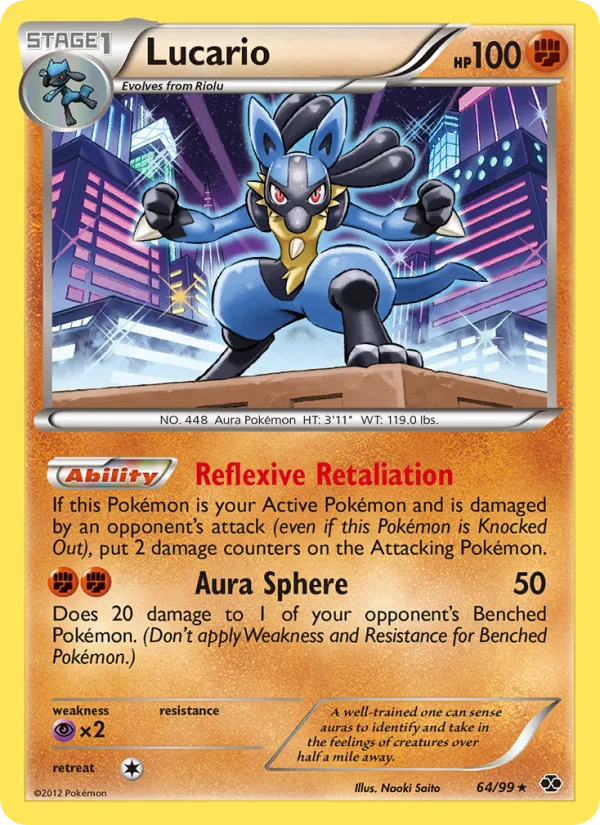 Lucario · Next Destinies 64/99