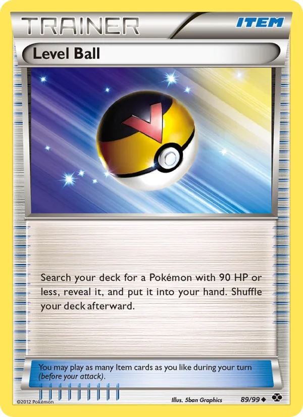 Level Ball · Next Destinies 89/99