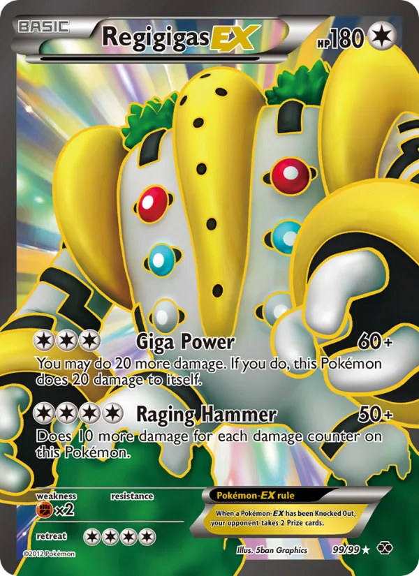Regigigas-EX · Next Destinies 99/99