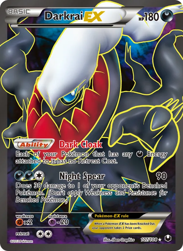 Darkrai-EX · Dark Explorers 107/108