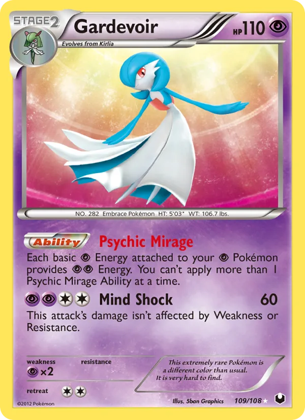 Gardevoir · Dark Explorers 109/108