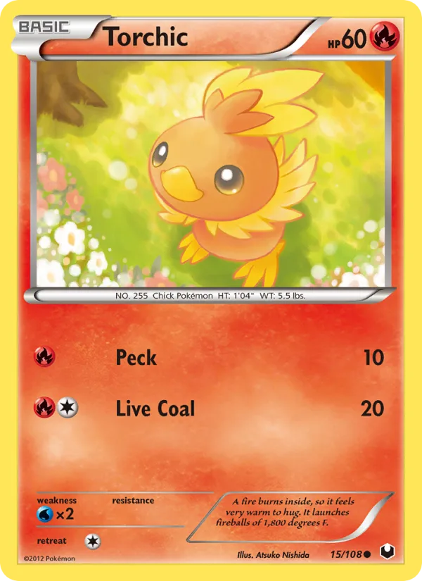 Torchic · Dark Explorers 15/108