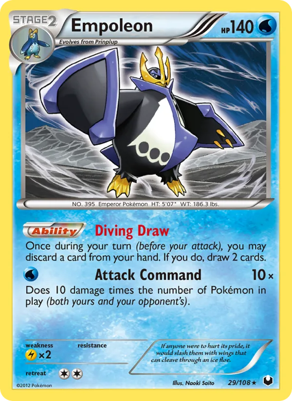 Empoleon · Dark Explorers 29/108