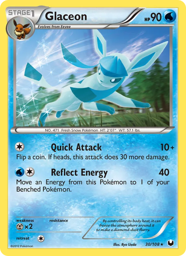 Glaceon · Dark Explorers 30/108