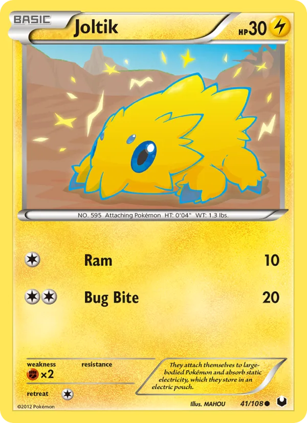 Joltik · Dark Explorers 41/108