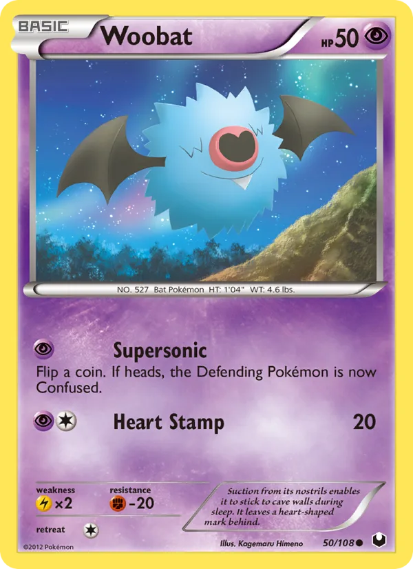 Woobat · Dark Explorers 50/108