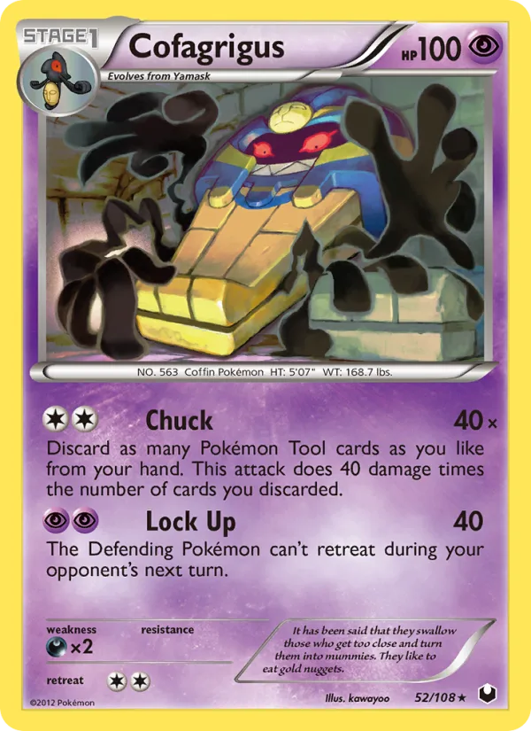 Cofagrigus · Dark Explorers 52/108
