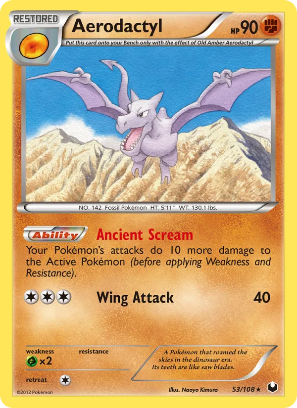 Aerodactyl · Dark Explorers 53/108