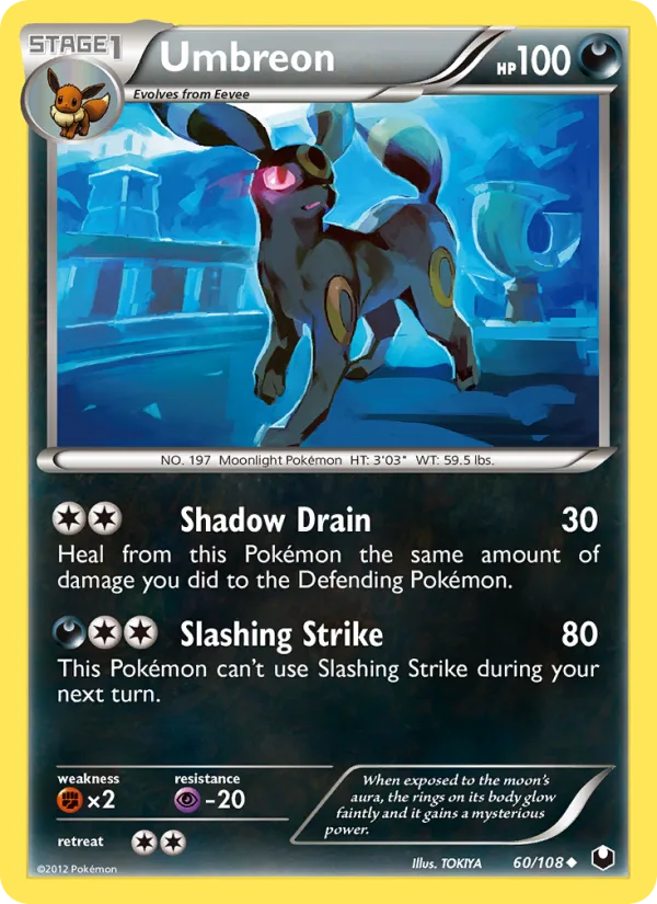 Umbreon · Dark Explorers 60/108
