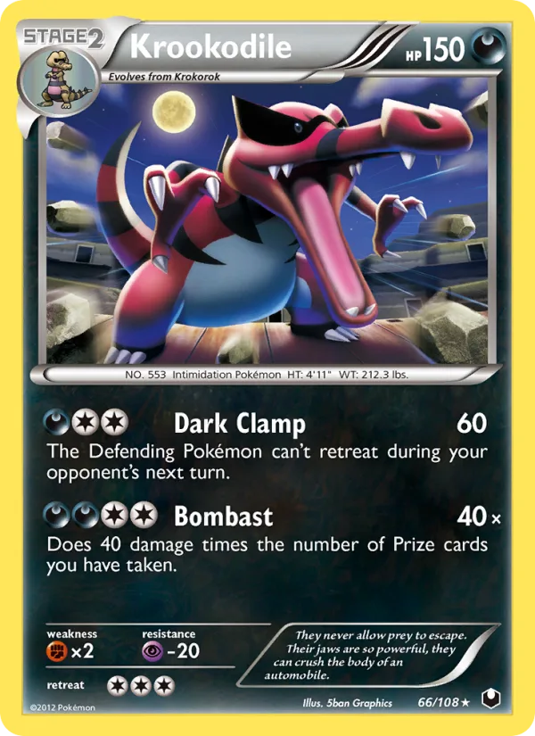 Krookodile · Dark Explorers 66/108