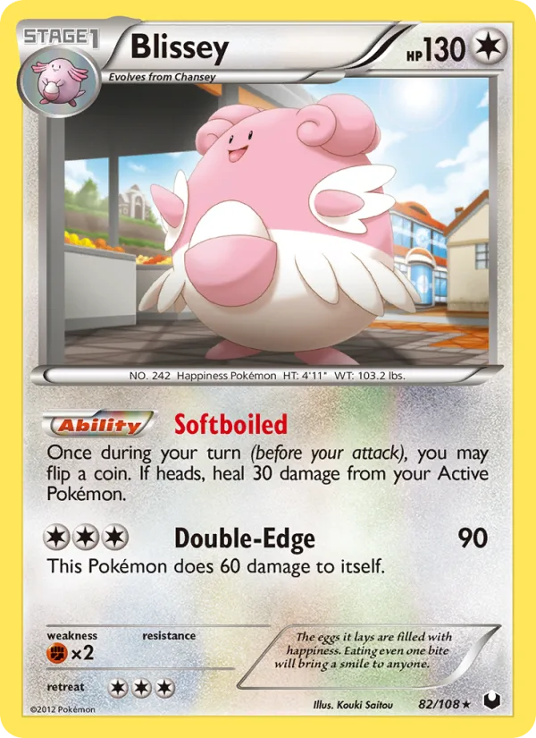 Blissey · Dark Explorers 82/108