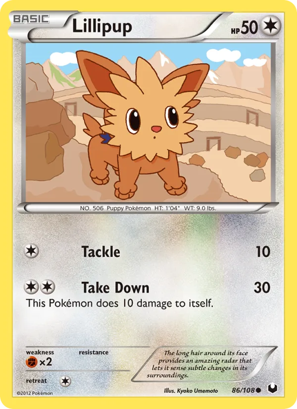 Lillipup · Dark Explorers 86/108