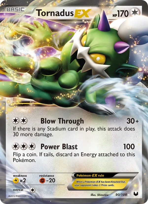 Tornadus-EX · Dark Explorers 90/108