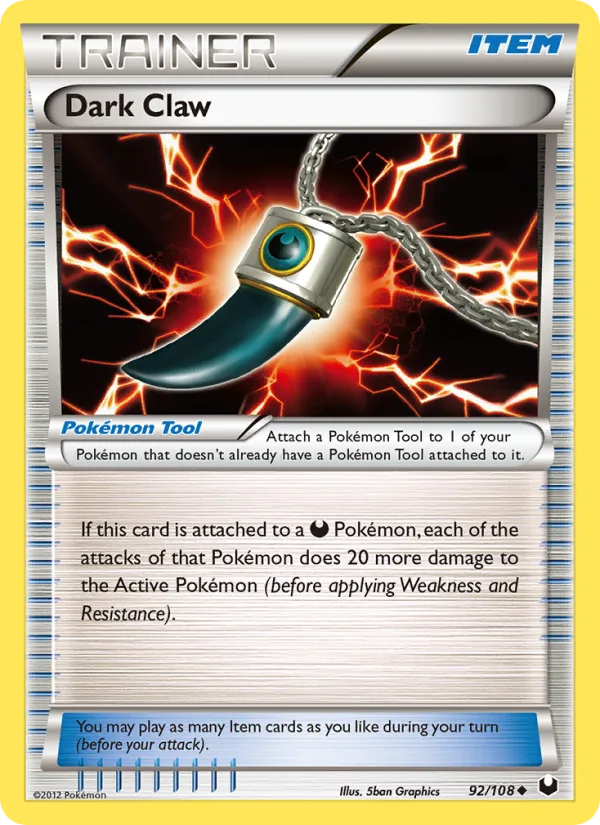 Dark Claw · Dark Explorers 92/108