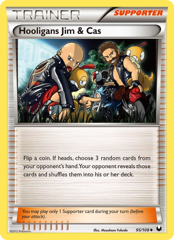 Hooligans Jim & Cas · Dark Explorers 95/108
