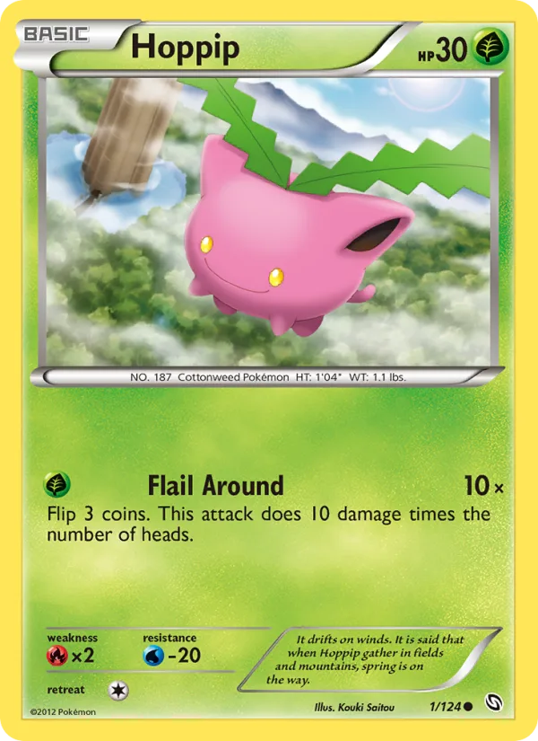Hoppip · Dragons Exalted 1/124