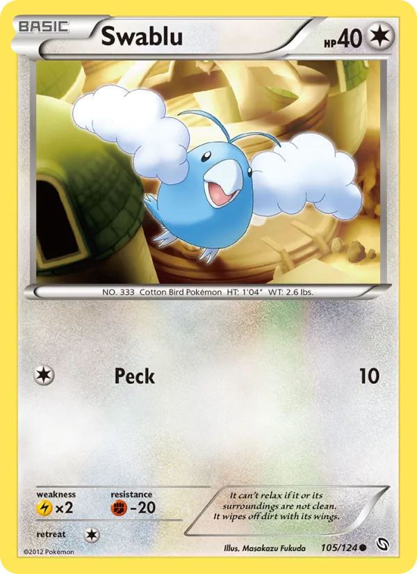 Swablu · Dragons Exalted 105/124