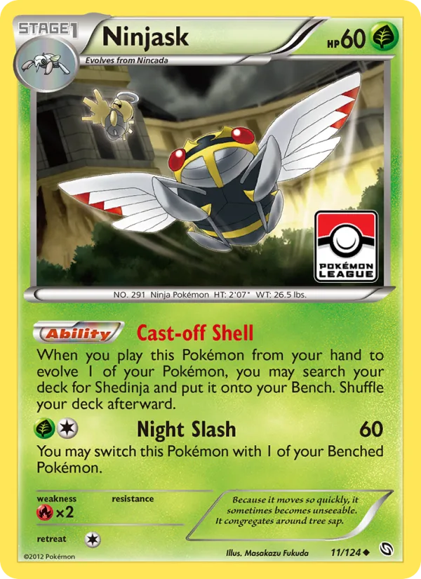 Ninjask · Dragons Exalted 11/124