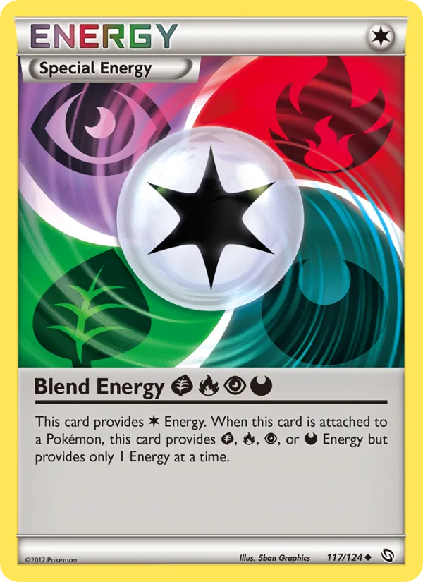 Blend Energy Grass Fire Psychic Darkness · Dragons Exalted 117/124