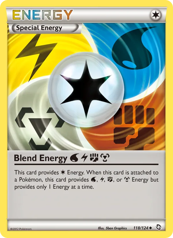 Blend Energy Water Lightning Fighting Metal · Dragons Exalted 118/124