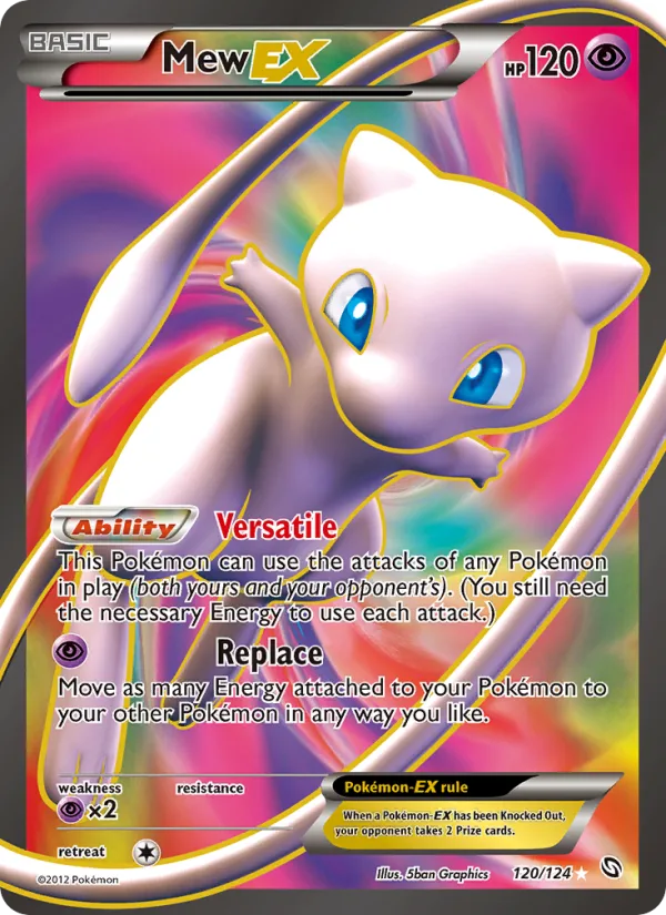 Mew-EX · Dragons Exalted 120/124
