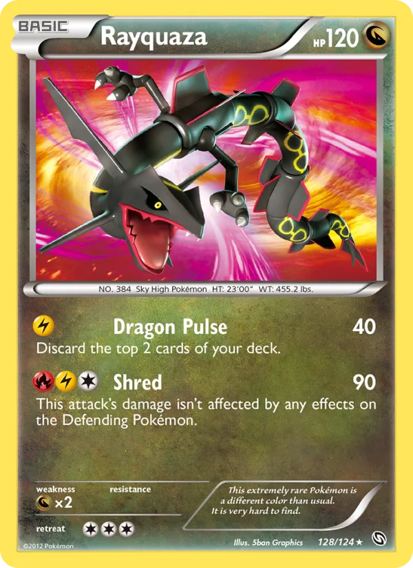 Rayquaza · Dragons Exalted 128/124