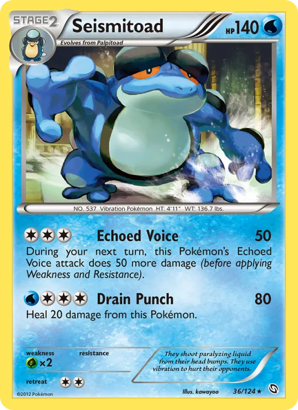 Seismitoad · Dragons Exalted 36/124